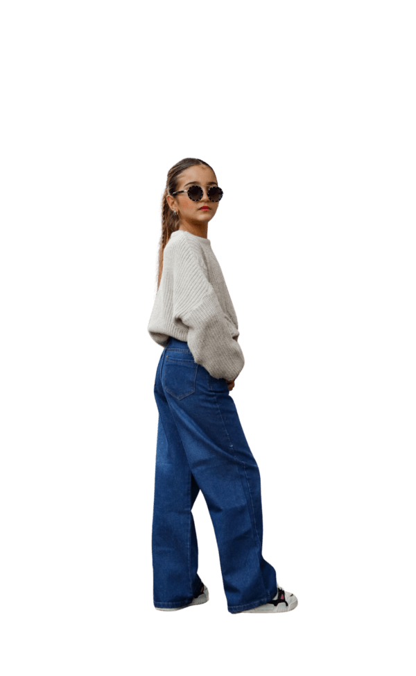 Jean Layla Wide Leg Rigido - Imagen 2