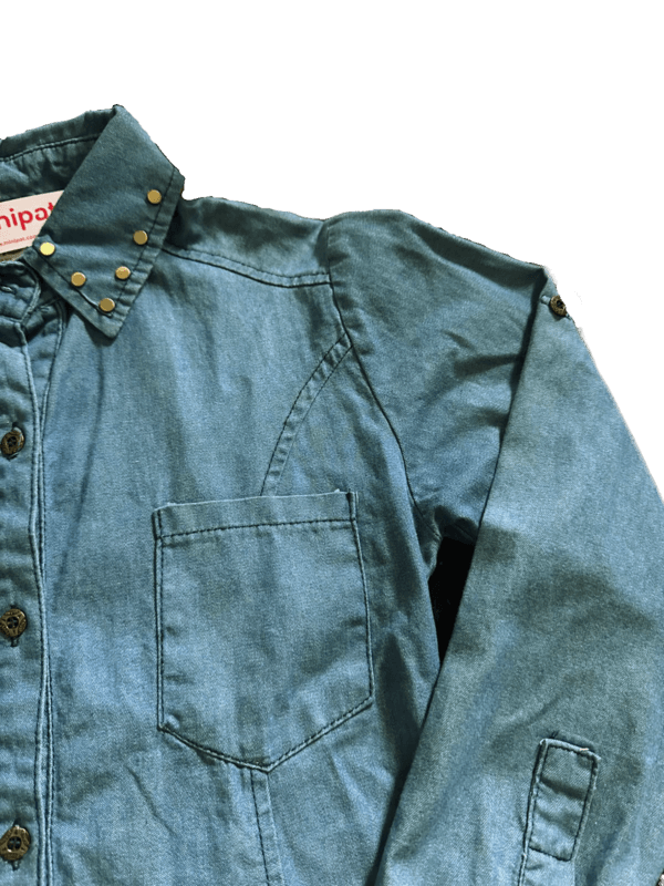 Camisa Rio con apliques en el cuello - Imagen 2