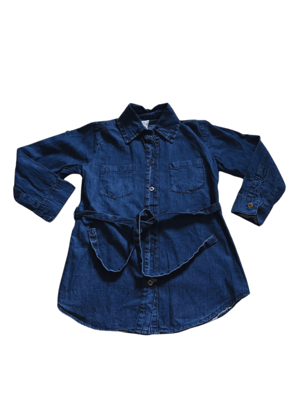 Camisa de jean Brenda con lazo