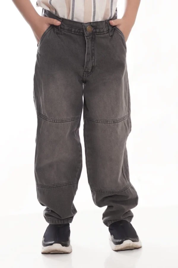 Jean Baggy King Grey