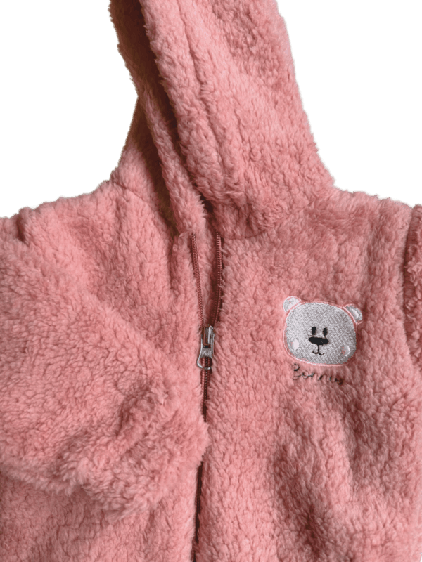 Campera con cierre Bonnie de corderito - Imagen 2