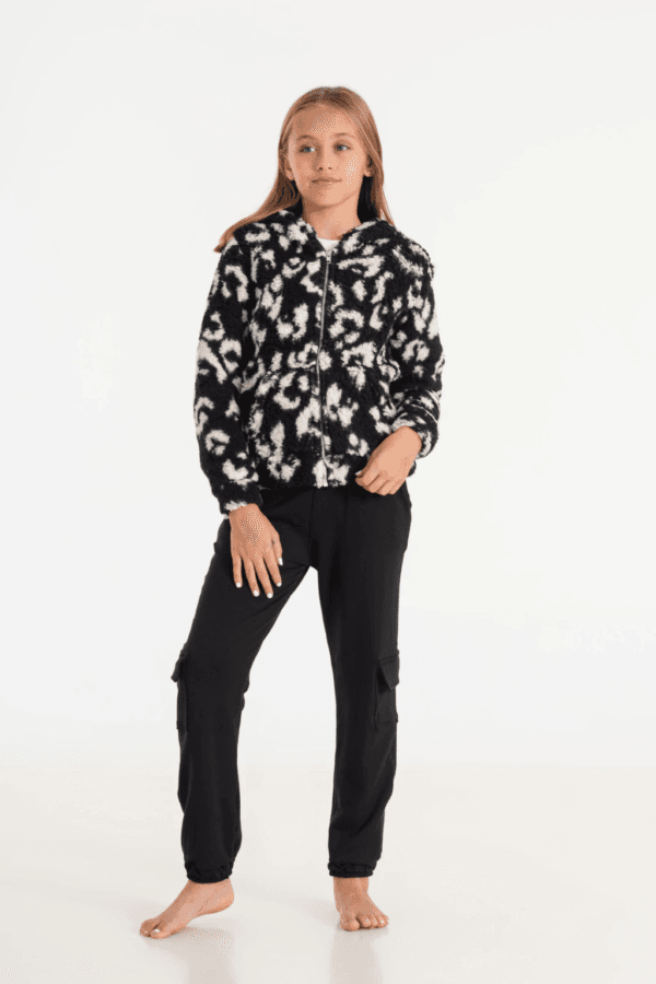 Campera Lucy corderito print - Imagen 4
