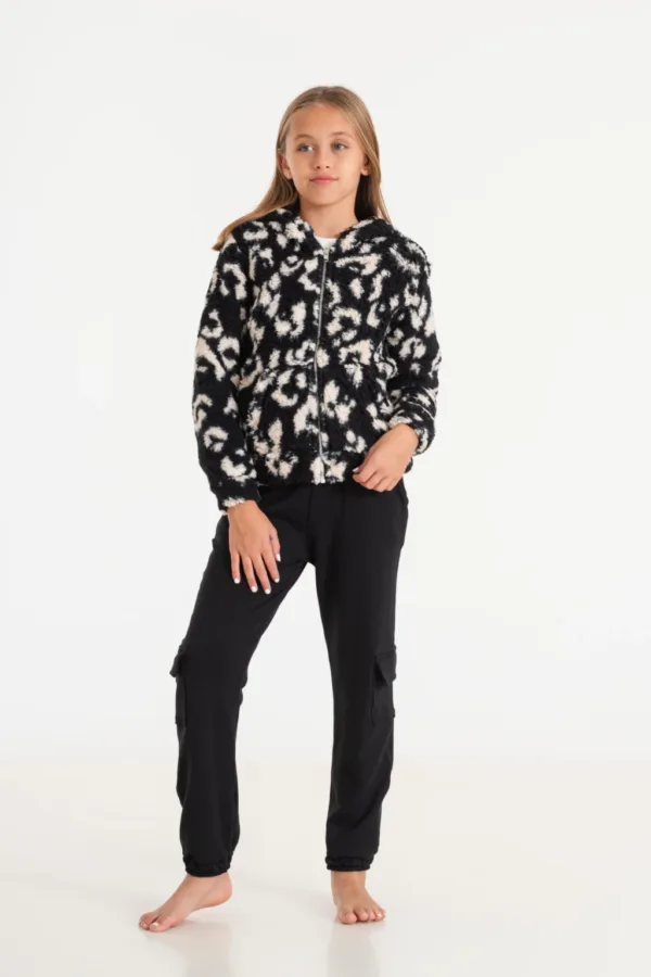 Campera Lucy corderito print - Imagen 4