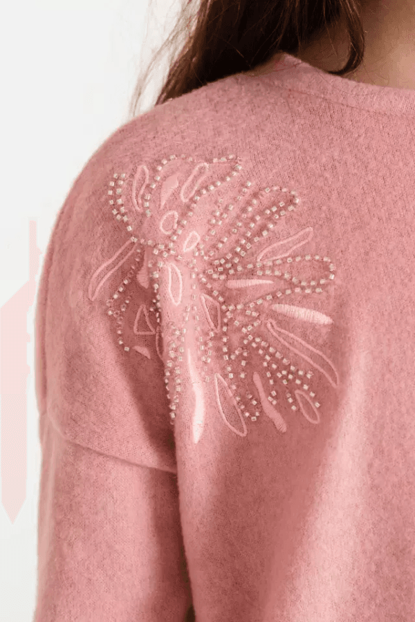 Sweater EMA Bordado Hombro - Imagen 2