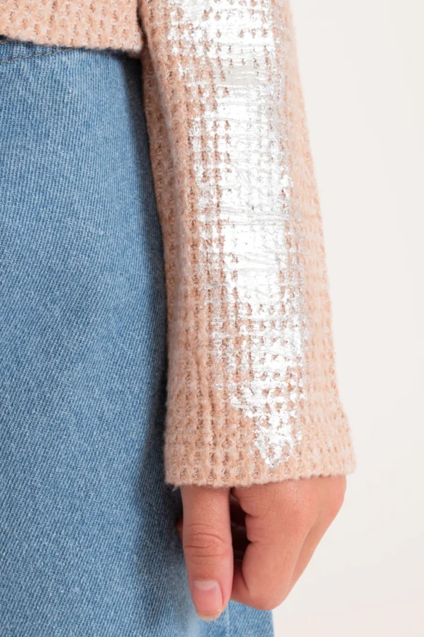 Sweater con nudo Francesca FOIL - Imagen 4