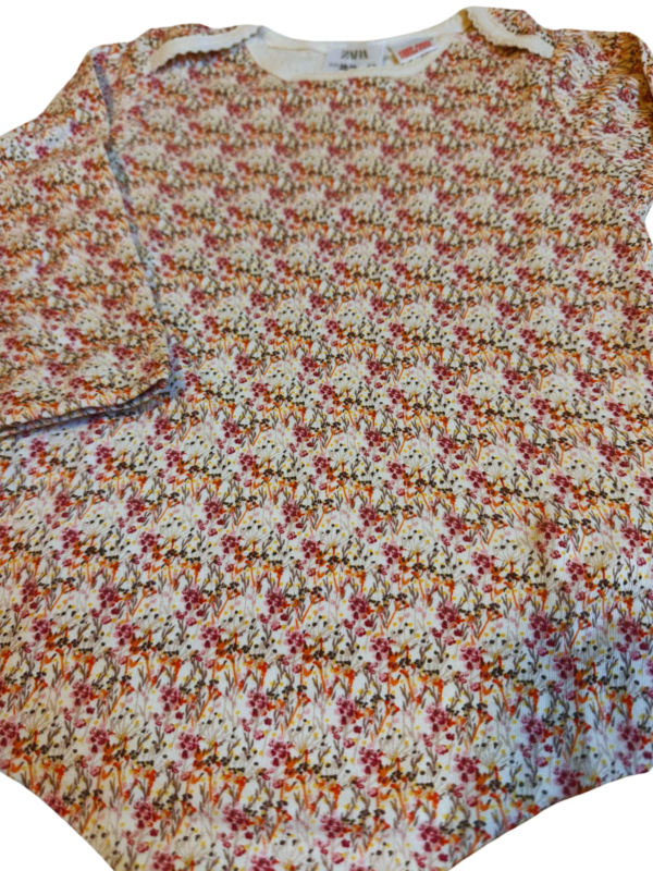 Body Flores ZARA Bebe IMPORTADO - Imagen 2