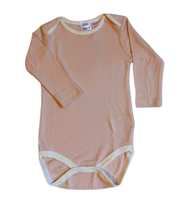 Body Puntilla Blanca ZARA Bebe IMPORTADO