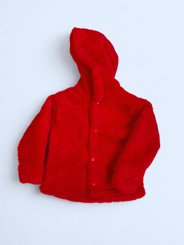 Campera Brea Rojo de Corderito MiniPat