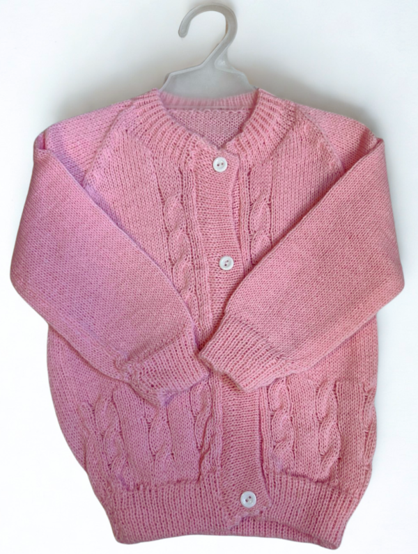 Campera Monaco Rosa de Hilo MiniPat