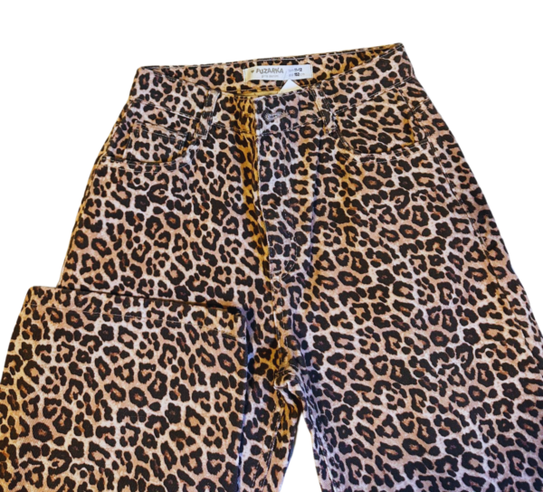 Pantalon Animal Print 405 Wide Leg IMPORTADO - Imagen 3
