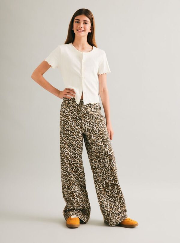 Pantalon Animal Print 808 Wide Leg IMPORTADO