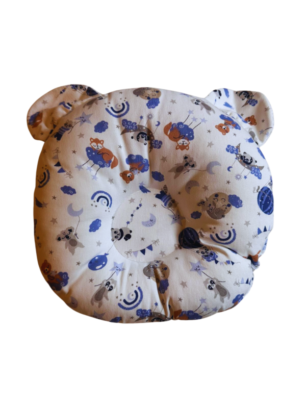 Almohada Bebé evita cabeza plana