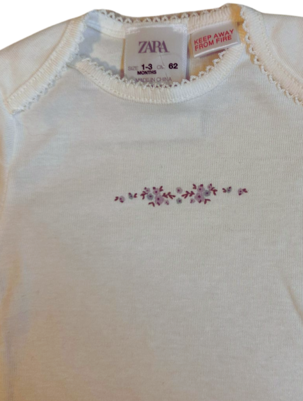 Body Jardin ZARA Bebe IMPORTADA - Imagen 2