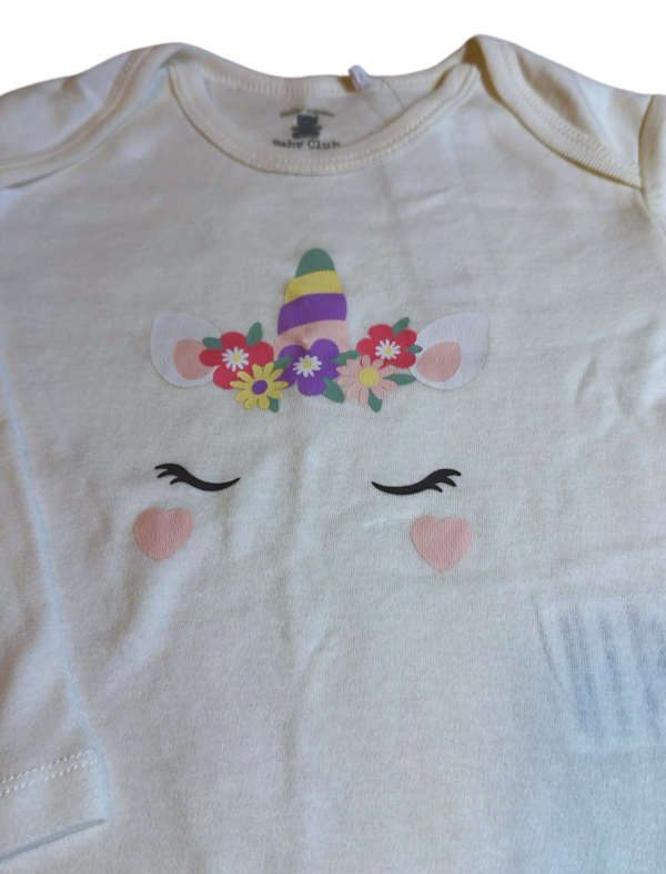 Body Unicornio Bebe IMPORTADO - Imagen 2