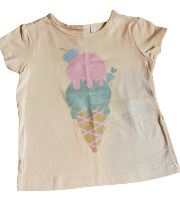 Remera Helado Algodon Bebe IMPORTADA