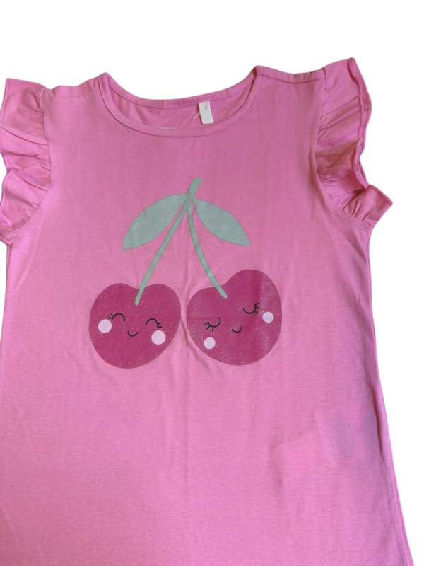 Remera Cereza mangas corta Niña IMPORTADA - Imagen 2