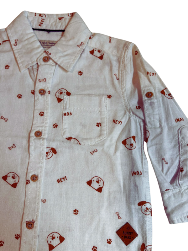Camisa Huesito mangas largas IMPORTADO - Imagen 2
