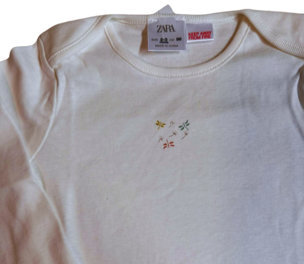 Body Libelula ZARA Bebe IMPORTADO - Imagen 2