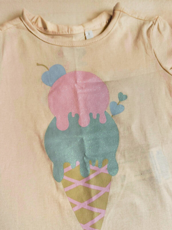 Remera Helado Algodon Bebe IMPORTADA - Imagen 2