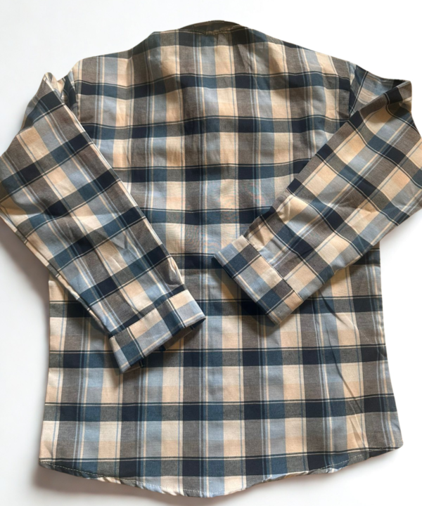 Camisa Fede mangas alrgas a cuadro Niño - Imagen 2