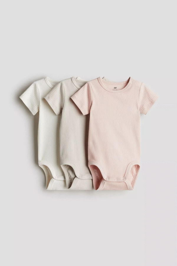 Body Rayas H&M manga corta