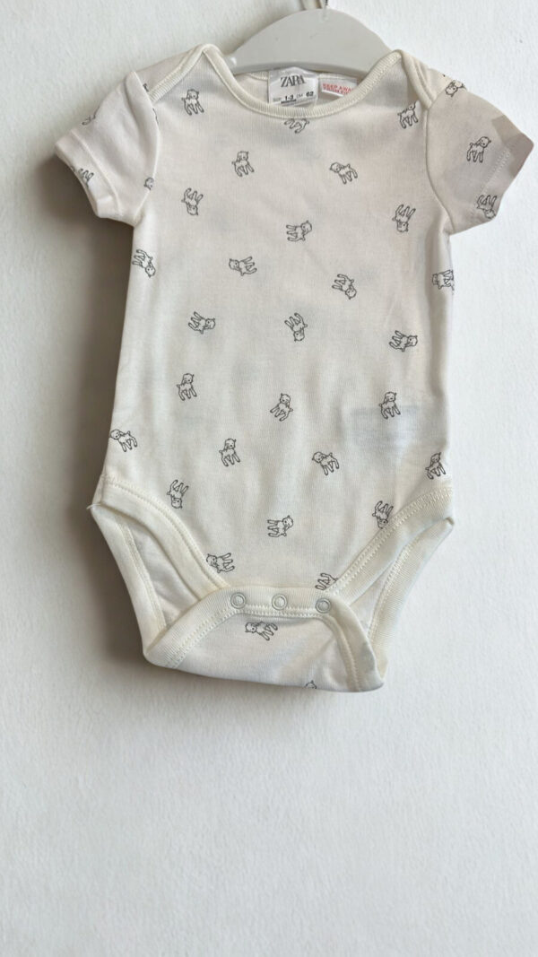 Body Ovejitas Zara manga corta