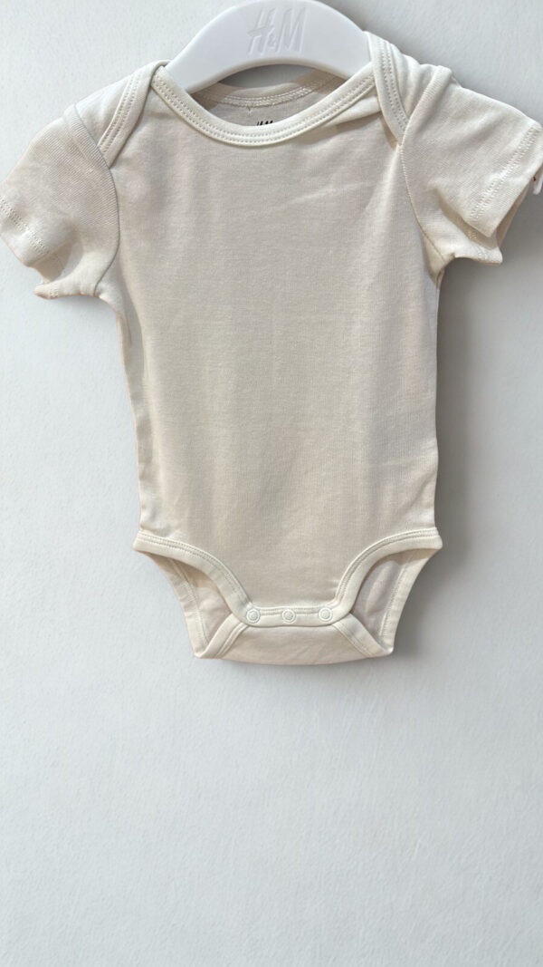 Body Basico H&M manga corta