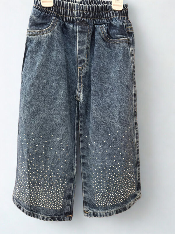 Jean Wide Leg Brillos