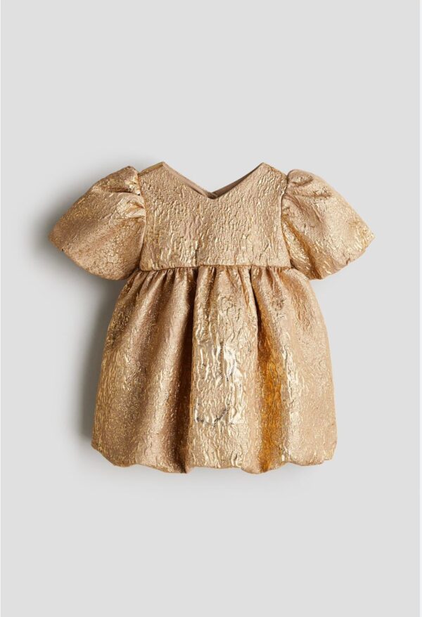 Vestido Dorado H&M Bebe
