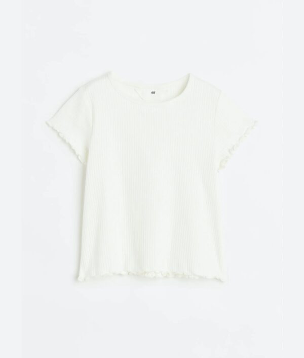 Remera Lineas Basica H&M manga corta