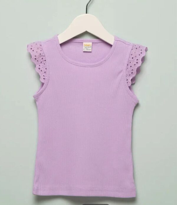Remera Musculosa Mirta con volados Yamp