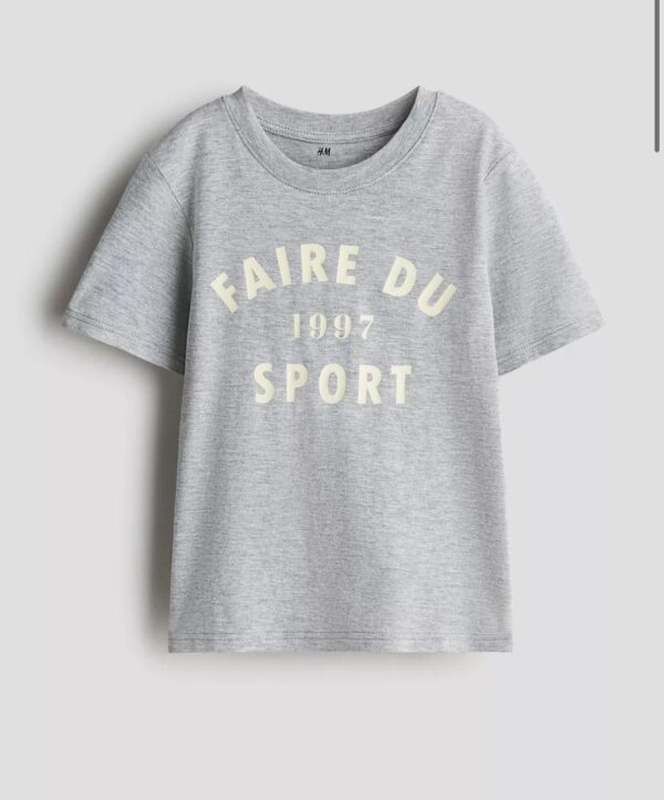 remera Faire Du Sport H&M