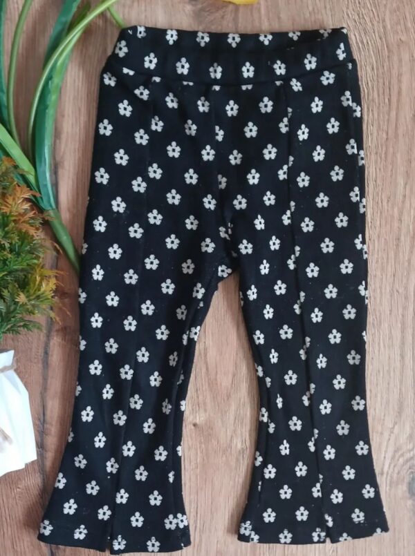Calza Oxford Flores Zara media estacion