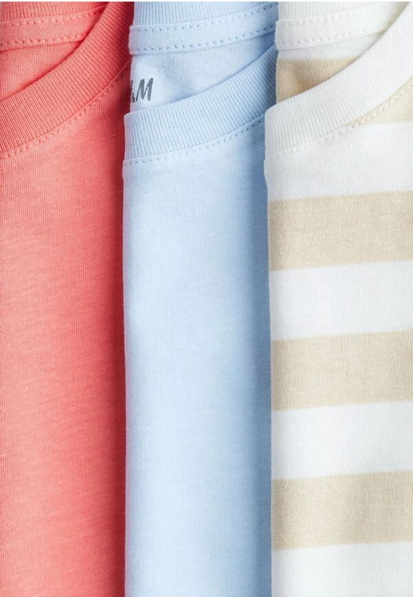 Remeras basicas de algodon livianas H&M - Imagen 2