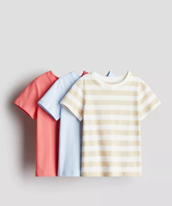 Remeras basicas de algodon livianas H&M