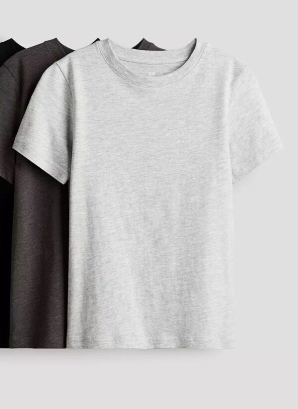 Remera Basica gris H&M