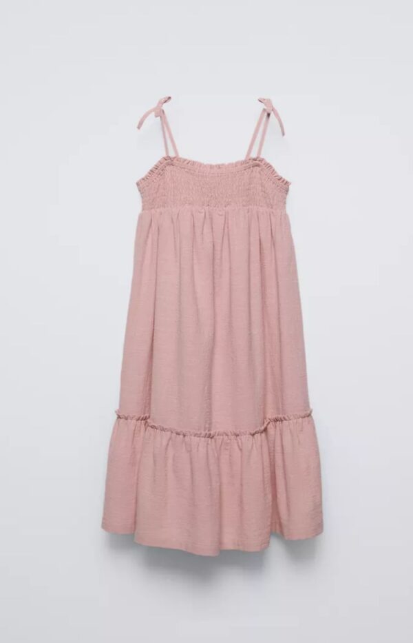 Vestido Rustico largo Zara